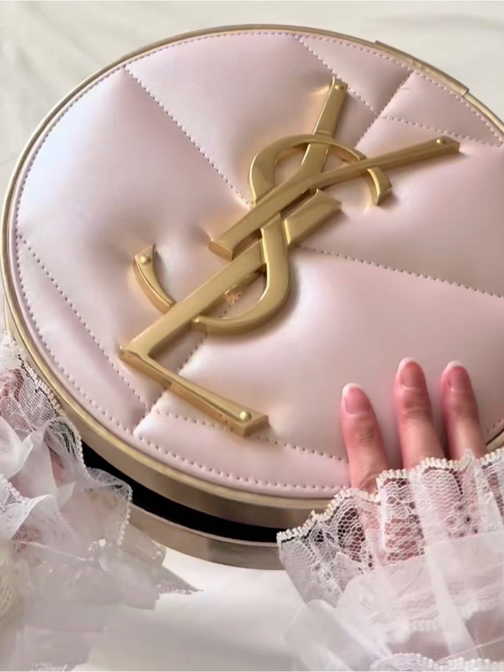 Giant YSL Compact Vanity Rare and HTF!
